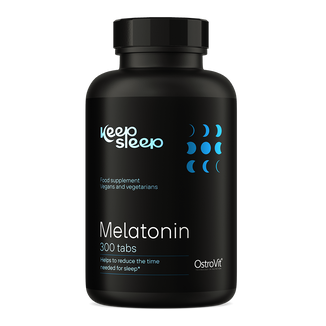 OstroVit Melatonin, melatonina 1 mg, 300 tabletek - zdjęcie produktu