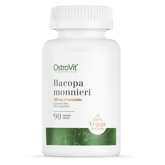 OstroVit Bacopa monnieri, bakopa drobnolistna, 90 tabletek - zdjęcie produktu