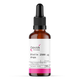 OstroVit Pharma Biotin 2500 µg Drops, krople, 30 ml - miniaturka zdjęcia produktu