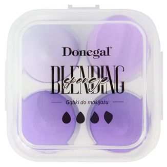 Donegal, gąbka do makijażu Blending Sponge, etui, 4 sztuki - zdjęcie produktu