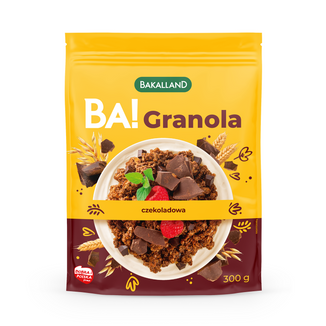 Bakalland BA! Granola czekoladowa, 300 g - zdjęcie produktu