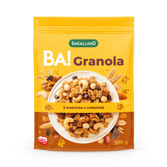 Bakalland BA! Granola 5 orzechów, 300 g - zdjęcie produktu