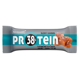 Bakalland Protein Baton proteinowy, słony karmel, 35 g - zdjęcie produktu