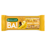 Bakalland Baton zbożowy, banan i zboża, 40 g - miniaturka zdjęcia produktu