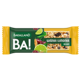 Bakalland Baton zbożowy, wiśnia i limonka, 38 g - miniaturka zdjęcia produktu