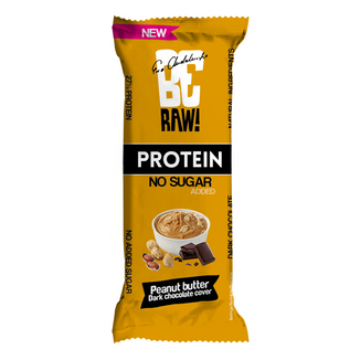 BeRAW! Protein, baton proteinowy, orzeszki arachidowe, ciemna czekolada, 40 g KRÓTKA DATA - zdjęcie produktu