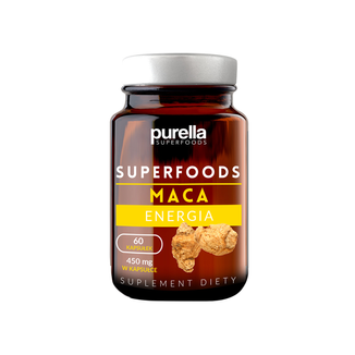 Purella Superfoods Maca Energia, 60 kapsułek - zdjęcie produktu