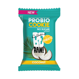 BeRAW! Probio, ciastko probiotyczne, kokos, 18 g - zdjęcie produktu