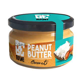 BeRAW! Peanut Butter, krem orzechowy, kokos, 190 g - zdjęcie produktu