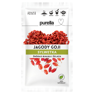 Purella Superfoods Jagody Goji, suszone owoce, 45 g - zdjęcie produktu