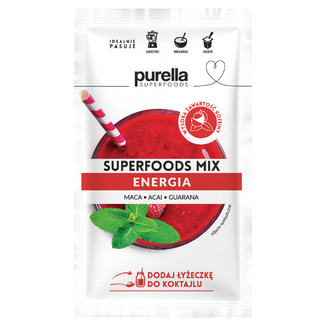 Purella Superfoods Mix Energia, 40 g KRÓTKA DATA - zdjęcie produktu