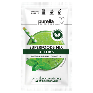 Purella Superfoods Mix Detoks, 40 g - zdjęcie produktu