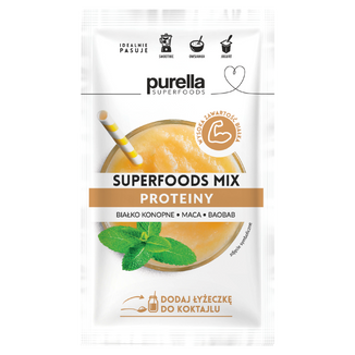 Purella Superfoods Mix Proteiny, 40 g - zdjęcie produktu