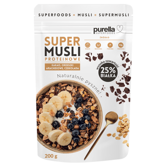 Purella Superfoods Super Musli Proteinowe, 200 g KRÓTKA DATA - zdjęcie produktu