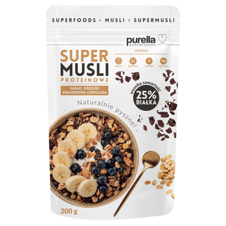 Purella Superfoods Super Musli Proteinowe, 200 g - zdjęcie produktu