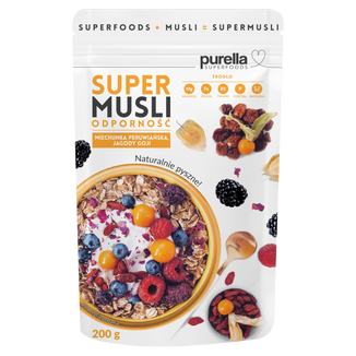 Purella Superfoods Super Musli Odporność, 200 g - zdjęcie produktu