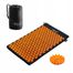 4Fizjo Acupressure Mat, mata do akupresury z poduszką, 72 cm x 42 cm, czarno-pomarańczowa - miniaturka  zdjęcia produktu