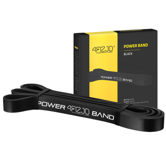 4Fizjo Power Band, guma oporowa do ćwiczeń, czarna, 12-17 kg - zdjęcie produktu