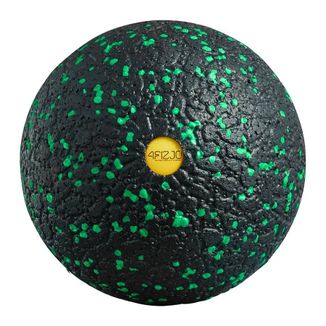 4Fizjo, piłka do masażu EEP, czarno-zielona, 12 cm - zdjęcie produktu