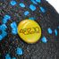 4Fizjo, piłka do masażu EEP,czarno-niebieska, 8 cm - miniaturka 2 zdjęcia produktu