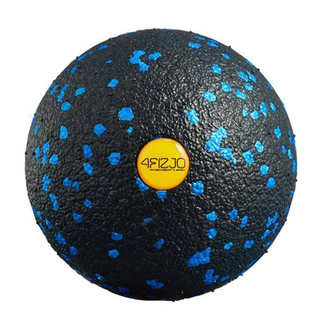 4Fizjo, piłka do masażu EEP,czarno-niebieska, 8 cm - zdjęcie produktu