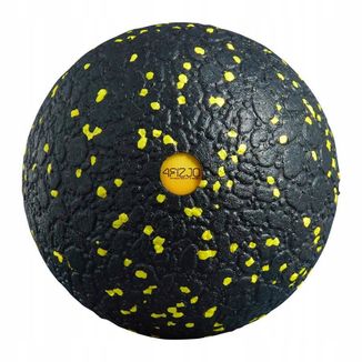 4Fizjo, piłka do masażu EEP, czarno-żółta, 8 cm - zdjęcie produktu