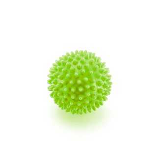 4Fizjo Spike Ball, piłka do masażu z kolcami, zielona, 9 cm - zdjęcie produktu