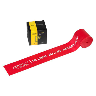 4Fizjo Floss Band, taśma rehabilitacyjna, czerwona, 1 mm - zdjęcie produktu