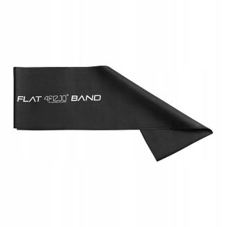 4Fizjo Flat Band, taśma rehabilitacyjna, czarna, opór 5/7 - zdjęcie produktu