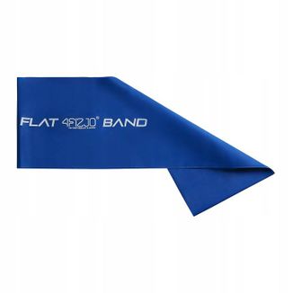 4Fizjo Flat Band, taśma rehabilitacyjna, niebieska, opór 4/7 - zdjęcie produktu