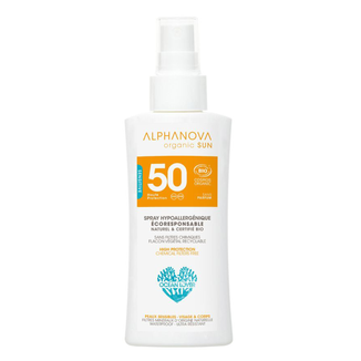Alphanova Sun Bio, spray przeciwsłoneczny, hipoalergiczny, SPF 50, 90 g - zdjęcie produktu