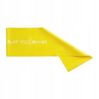 4Fizjo Flat Band, taśma rehabilitacyjna, żółta, opór 1/7 - zdjęcie produktu