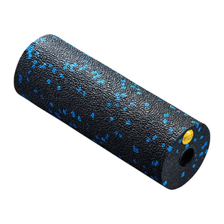 4Fizjo Mini Roller, wałek rehabilitacyjny do masażu, czarno-niebieski, 15 cm - zdjęcie produktu