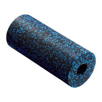 4Fizjo Roller, wałek rehabilitacyjny do masażu, niebiesko-czarny, 33 cm - zdjęcie produktu