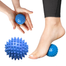 4Fizjo Spike Ball, piłka do masażu z kolcami, niebieska, 8 cm - miniaturka 2 zdjęcia produktu