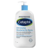 Cetaphil EM, emulsja micelarna do mycia skóry wrażliwej, dla całej rodziny, 1000 ml - miniaturka zdjęcia produktu