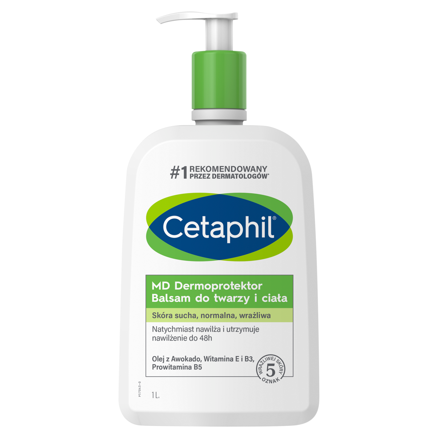 Cetaphil Cetaphil MD Dermoprotektor, Lotion feuchtigkeitsspendend für Gesicht und Körper, trockene Haut und empfindlich, mit Pumpspender, 1000 ml — Inhaltsstoffe und Bewertung