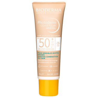 Bioderma Photoderm Cover Touch Mineral, kryjący fluid mineralny, bardzo jasny, SPF 50+, 40 g - zdjęcie produktu