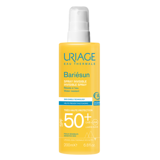 Uriage Bariesun, transparentny spray dla dzieci i dorosłych, SPF 50+, 200 ml - zdjęcie produktu