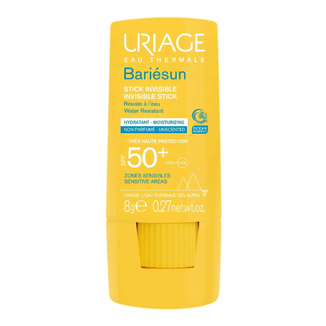 Uriage Bariesun, sztyft mineralny do wrażliwych miejsc, SPF 50+, 8 g - zdjęcie produktu