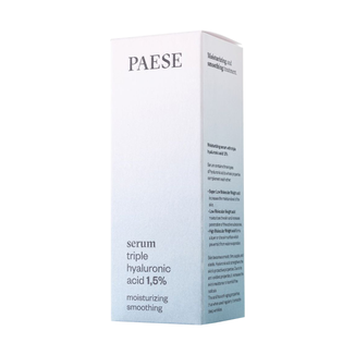Paese, serum nawilżające z potrójnym kwasem hialuronowym 1,5%, 30 ml - zdjęcie produktu