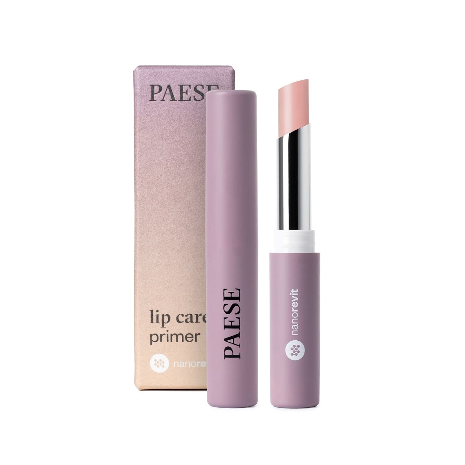 Paese Paese Nanorevit, pielęgnująca pomadka do ust, 40 light pink,  2,2 g