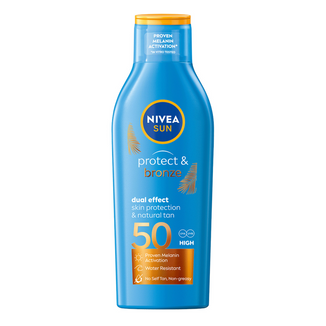 Nivea Sun Protect & Bronze, balsam aktywujący opaleniznę, SPF 50, 200 ml - zdjęcie produktu