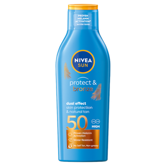 Nivea Sun Protect & Bronze, balsam aktywujący opaleniznę, SPF 50, 200 ml - zdjęcie produktu