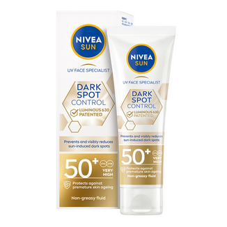 Nivea Sun Luminous 630, odświeżający fluid przeciwsłoneczny do twarzy, SPF 50+, 50 ml - zdjęcie produktu