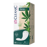 Cleanic Naturals Hemp, wkładki higieniczne z bawełną organiczną i włóknami konopi, 20 sztuk - miniaturka zdjęcia produktu
