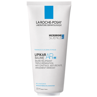 La Roche-Posay Lipikar Baume AP+M, balsam do ciała, skóra sucha i atopowa, od urodzenia, eco tube, 200 ml - zdjęcie produktu