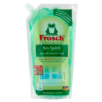 Frosch, płyn do mycia szyb, Bio Spirit, zapas, worek, 1000 ml - zdjęcie produktu