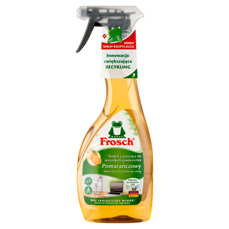 Frosch, środek czyszczący, pomarańczowy, spray, 500 ml - zdjęcie produktu