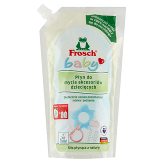 Frosch Baby, płyn do mycia akcesoriów dziecięcych, zapas, 1000 ml - zdjęcie produktu